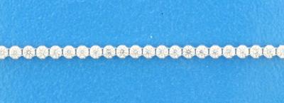 TFT Zilveren Ketting Zirkonia 2,5 mm 42 + 3 cm TFT Zilveren Ketting Zirkonia 2,5 mm 42 + 3 cm