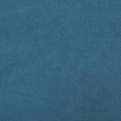 Tweezitsbank 120 cm fluweel blauw
