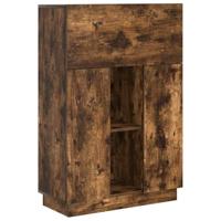 Bureau Gerookt eiken 71,5 x 31,5 x 106,5 cm Bewerkt hout - thumbnail