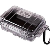 Peli Micro 1010 koffer transparant/zwart - thumbnail