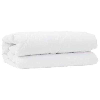 Dekbed met Kussen met kussen 2 pcs Wit 140 x 220 cm Microfibre