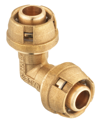 Cornat Steekfitting Knie 16X16Mm Ms - VRST660416