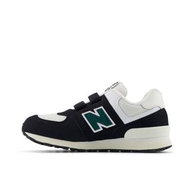 Kindersneakers met klittenband PV574RBG NEW BALANCE® zwart