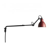 DCW Editions Lampe Gras N203 Round Wandlamp - Rood - thumbnail