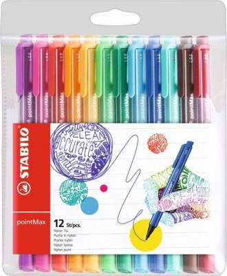 Stabilo pointmax viltstiften, 12st.