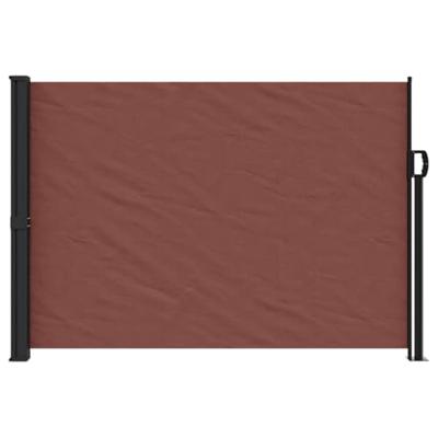 Windscherm uittrekbaar 140x600 cm bruin Windscherm uittrekbaar 140x600 cm bruin