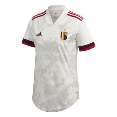 België Shirt Uit 2020-2021 Dames - Maat M - Kleur: Wit | Soccerfanshop