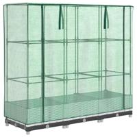 Plantenbak verhoogd met kashoes 120x40x123 cm rattanlook - thumbnail