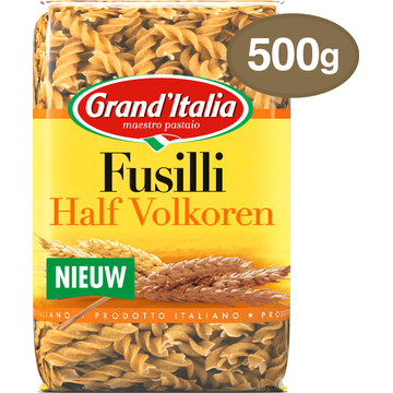 Grand&apos;Italia Fusilli half volkoren 500 g bij Jumbo