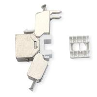 VALUE Cat.8 (Klasse I) Keystone, afgeschermd, zonder gereedschap, zilver - thumbnail