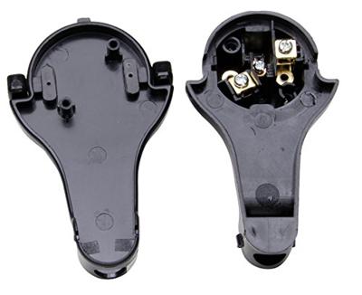 Kopp 172005030 Platte stekker met randaarde Plastic 230 V Zwart IP20 Kopp 172005030 Platte stekker met randaarde Plastic 230 V Zwart IP20