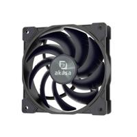 Akasa Alucia SM12 Computer behuizing Ventilator 12 cm Zwart 1 stuk(s) - thumbnail