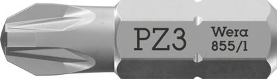 Wera 855/1 Z Bits Pozidriv, PZ 3 x 25 mm - 1 stuk(s) - 05072084001