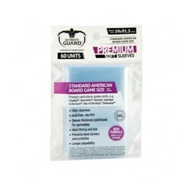 Ultimate Guard Board Game Sleeves (60) - Standard American