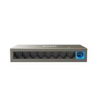 Tenda TEF1109DT netwerk-switch Unmanaged Fast Ethernet (10/100) Grijs - thumbnail