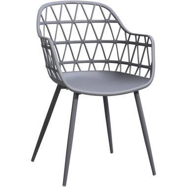 Terrasstoel Frejus - kunststof/antraciet