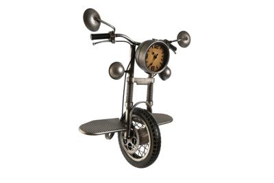 Muurklok Home ESPRIT Zwart Zilverkleurig Metaal 60 x 30 x 78 cm Muurklok Home ESPRIT Zwart Zilverkleurig Metaal 60 x 30 x 78 cm