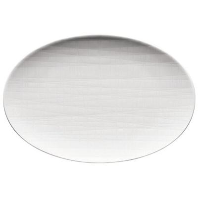 ROSENTHAL - Mesh White - Bord ovaal 18cm ROSENTHAL - Mesh White - Bord ovaal 18cm