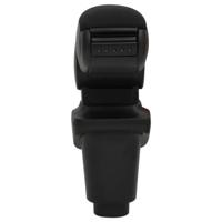 VidaXL Armsteun 14x35x(37-53) cm abs zwart - thumbnail