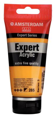Royal Talens Amsterdam Expert Series Acrylverf Tube 75 ml - Permanentgeel Donker 285