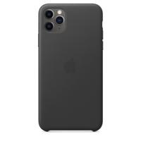 Apple leather case iPhone 11 Pro Max black - thumbnail