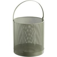 Windlicht Malaga - groen - 24xØ23 cm - thumbnail