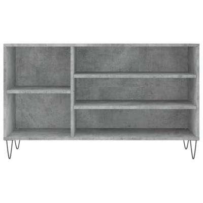 VidaXL Schoenenkast 102x36x60 cm bewerkt hout betongrijs
