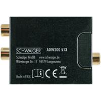 Schwaiger AV Converter ADW200513 [Coaxiaal, Toslink - Cinch] - thumbnail