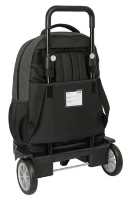 Schoolrugzak met Wielen Safta Urban style Blauw Grijs 33 x 45 x 22 cm