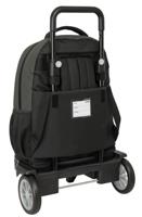 Schoolrugzak met Wielen Safta Urban style Blauw Grijs 33 x 45 x 22 cm - thumbnail