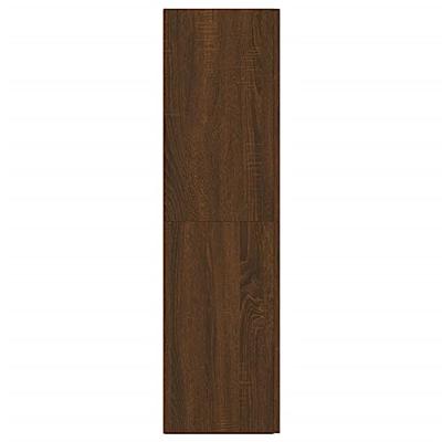 Tv-wandmeubel 30,5x30x110 cm bruin eikenkleur