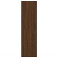 Tv-wandmeubel 30,5x30x110 cm bruin eikenkleur - thumbnail