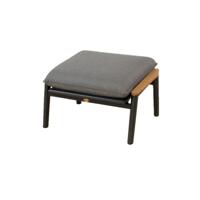 Merino voetenbank midnight grey Oosterik Home - Oosterik home - thumbnail