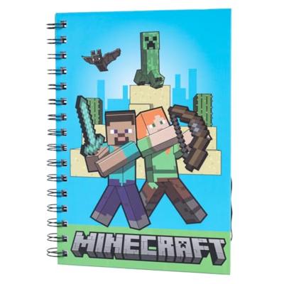 Minecraft A5 Notebook - Steve and Alex