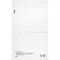 Zak | Verzendzak | Gerecycled LDPE | 36x54cm | 65my | wit | 250 stuks - thumbnail