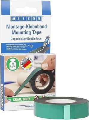 WEICON 10050551 Montagetape Grijs (l x b) 3 m x 19 mm 1 stuk(s) WEICON 10050551 Montagetape Grijs (l x b) 3 m x 19 mm 1 stuk(s)