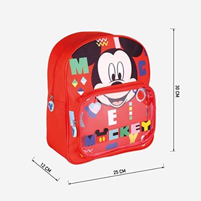Disney Mickey Mouse schooltas 30x25x12 cm