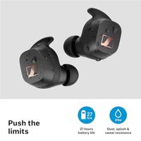 Sennheiser Sport True Wireless In-ear Draadloos Zwart - thumbnail