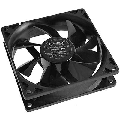NoiseBlocker BlackSilent Pro PE-P PC-ventilator Zwart (b x h x d) 92 x 92 x 25 mm NoiseBlocker BlackSilent Pro PE-P PC-ventilator Zwart (b x h x d) 92 x 92 x 25 mm
