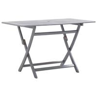 Tuintafel inklapbaar 120x70x75 cm massief acaciahout - thumbnail