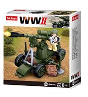 Sluban Wwii 4 into 1 display (m38-b0678) - thumbnail
