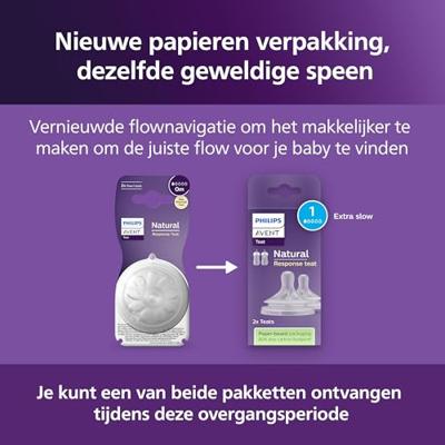 Avent Natural Response 3.0 Zuigspeen 0m T1