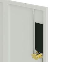 Archiefkast 90x40x40 cm staal lichtgrijs - thumbnail