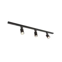 Taros Railverlichting Pakket - Recht - 1 m rail - 3 railspots - Incl. 2700K GU10 - IP20 - Modulair - 230V - thumbnail