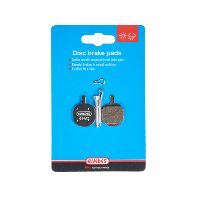 Elvedes Schijfremblokset metalic carbon hayes sole, mx-2, mx-3, mx-4, gx-2 / promax dsk810