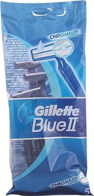 Gillette Gillette Blue II Wegwerpmesjes - 5 stuks Gillette Gillette Blue II Wegwerpmesjes - 5 stuks