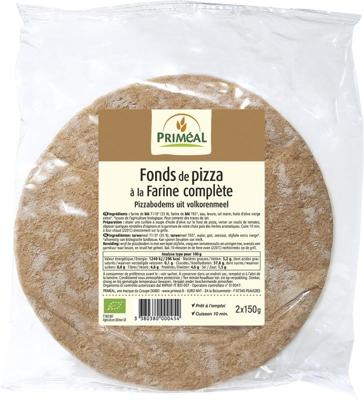 Primeal Pizza basis 150 gram bio 2 Stuks