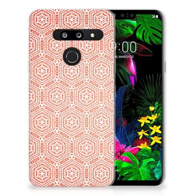 LG G8 Thinq TPU bumper Pattern Orange
