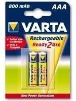 Oplaadbare Batterijen Varta AAA 800MAH 1,2 V 800 mAh AAA (10 Stuks) - thumbnail