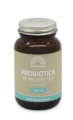 Mattisson Probisson 30 miljard CFU met prebiotica 60 Capsules